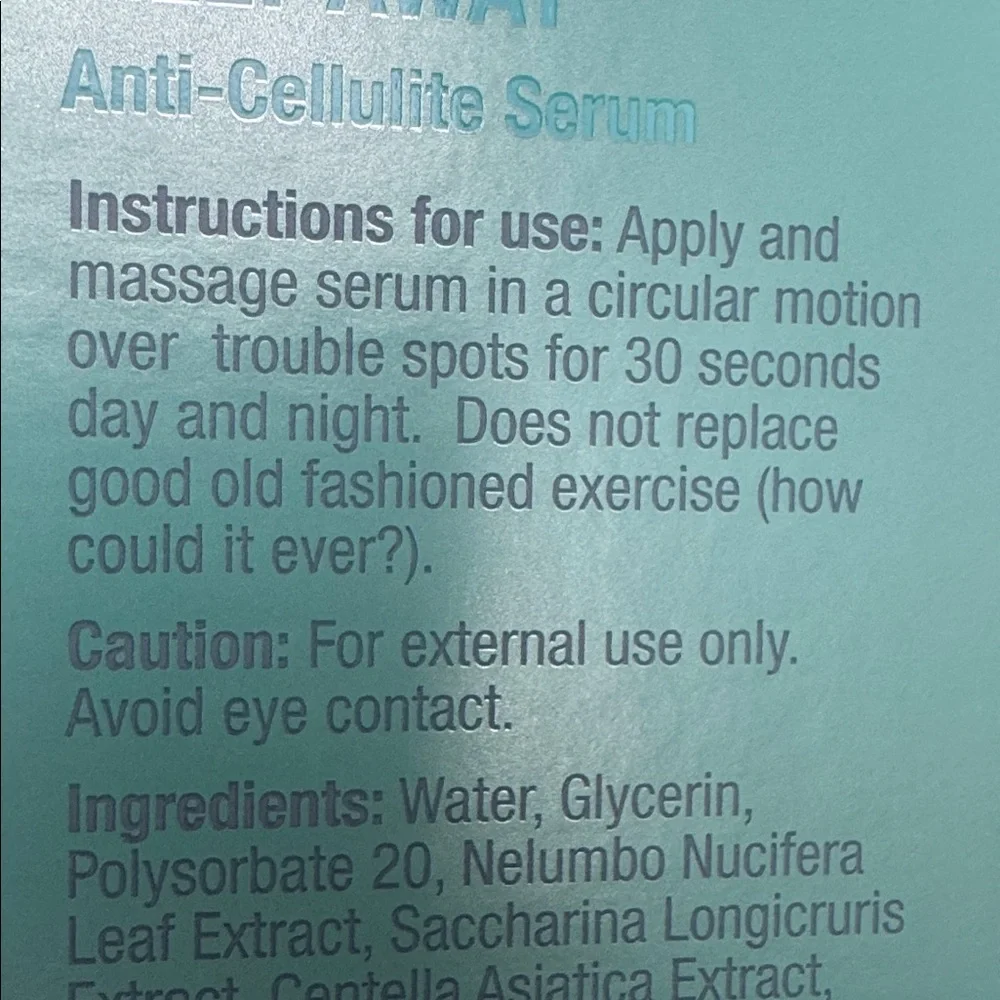 Enlite Flawless Body Melt Away Anti-Cellulite Serum NWT full size
